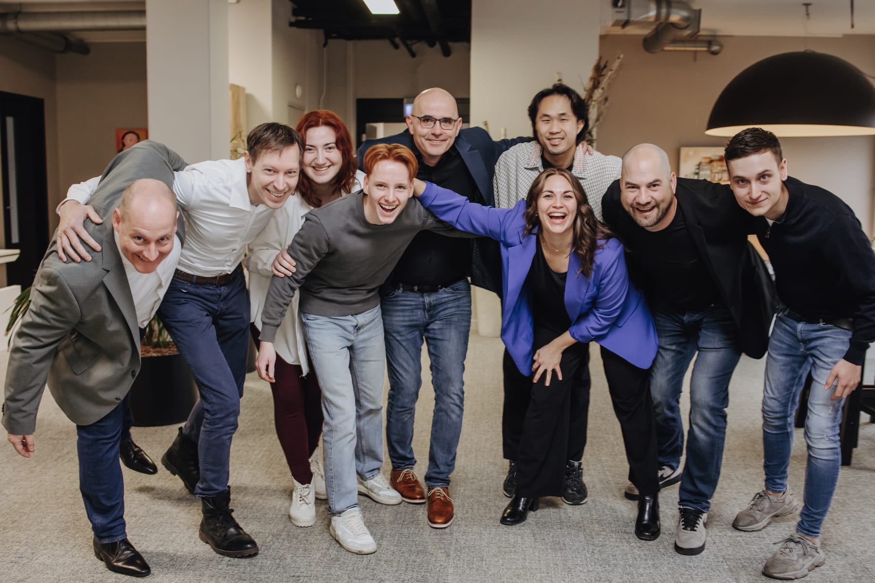 Het Recruitment-Online team samen op kantoor